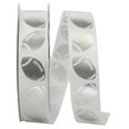 thumbnail image 1 of Reliant Ribbon - 0926-981-09C, Football Goal Ribbon, White/silver, 1-3/8 Inch, 100 Yards, 1 of 1