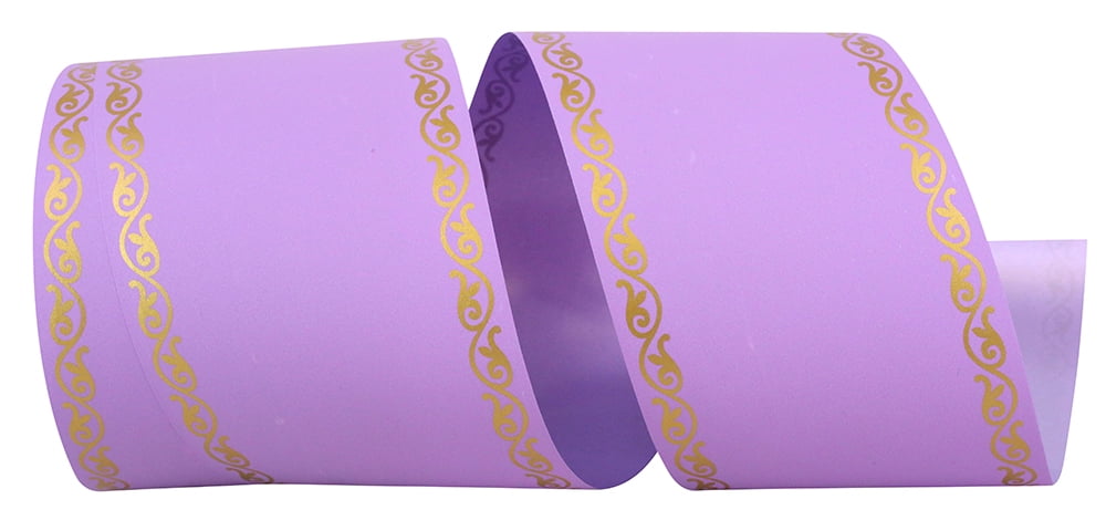 Reliant Ribbon - 16007-120-40W, Ceremony Paper Rd Ribbon, Lavender, 3 ...