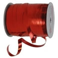 thumbnail image 1 of Reliant Ribbon - 16016-065-15Z, Curling Ribbon Metallic Rd Ribbon, Red, 3/8 Inch, 219 Yards, 1 of 1
