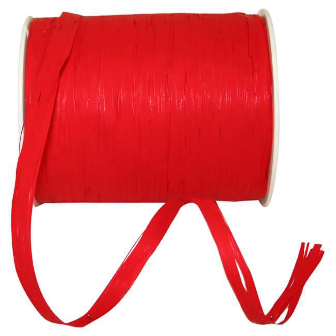 Road Ribbin Reliant Ribbon - 16033-065-15C, Raffia Venice Rd Ribbon, Red, 3/8 Inch ...