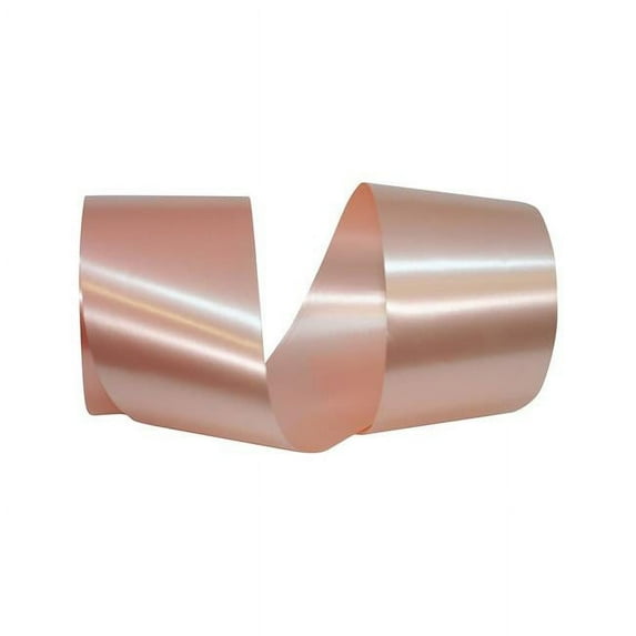 Reliant Ribbon 16045-058-40W 20.75 in. 50 m RD Paper Coated Polypropylene Shiny Ribbon, Orange