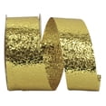thumbnail image 1 of Reliant Ribbon - 1612-035-09J, Cracked Ice Ribbon, Gold, 1-3/8 Inch, 25 Yards, 1 of 1