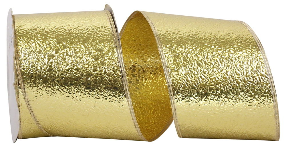 Reliant Ribbon - 1660W-035-10K, Cracked Ice Display Wired Edge Ribbon ...