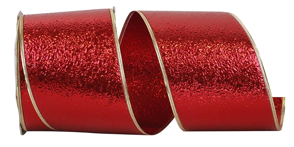 Reliant Ribbon - 1660W-994-10K, Cracked Ice Display Wired Edge Ribbon ...