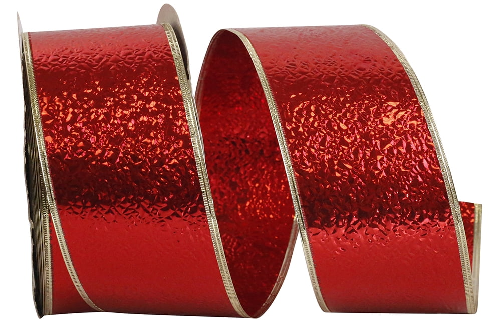 Reliant Ribbon - 1660W-994-40K, Cracked Ice Display Wired Edge Ribbon ...