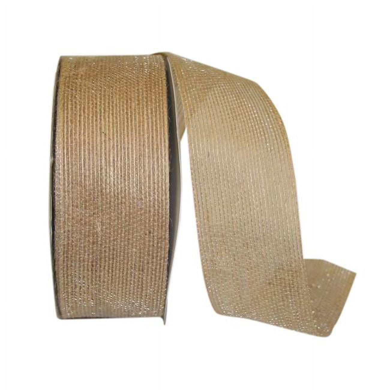 Reliant Ribbon - 25007-750-16J, Natural Way Ribbon, Natural, 2 Inch, 25 ...