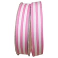 thumbnail image 1 of Reliant Ribbon - 25103-061-05J, Grosgrain Stripes Rd Ribbon, Pink, 7/8 Inch, 25 Yards, 1 of 1