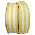 thumbnail image 1 of Reliant Ribbon - 25103-079-09J, Grosgrain Stripes Rd Ribbon, Yellow, 1-1/2 Inch, 25 Yards, 1 of 1