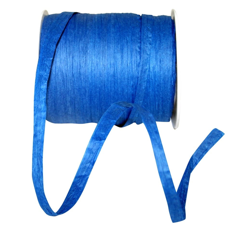 Relena R Ribbons Reliant Ribbon - 25124-050-01C, Paper Raffia Ribbon, Royal, 1/4 Inch ...