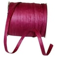 thumbnail image 1 of Reliant Ribbon - 25124-090-01C, Paper Raffia Ribbon, Burgundy, 1/4 Inch, 100 Yards, 1 of 2