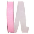 thumbnail image 1 of Reliant Ribbon - 25621-117-05C, Sheer With Filiment Edges Ribbon, Light Pink, 7/8 Inch, 100 Yards, 1 of 1