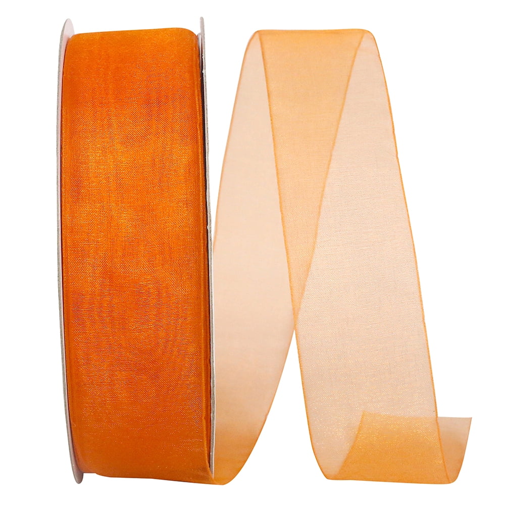 Reliant Ribbon - 25621-766-09C, Sheer With Filiment Edges Ribbon ...