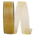 thumbnail image 1 of Reliant Ribbon 25621-928-09C 1.5 in. 100 Yards Chiffon Mono Sheer Ribbon, Old Gold, 1 of 1