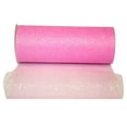 thumbnail image 1 of Reliant Ribbon - 25623-061-25J, Glitter Tulle Sparkle Ribbon, Pink, 6 Inch, 25 Yards, 1 of 1