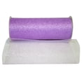 thumbnail image 1 of Reliant Ribbon - 25623-120-25J, Glitter Tulle Sparkle Ribbon, Lavender, 6 Inch, 25 Yards, 1 of 1