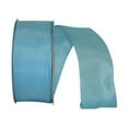 thumbnail image 1 of Reliant Ribbon - 25631W-913-09J, Rhapsody Taffeta Wired Edge Ribbon, Turquoise, 1-1/2 Inch, 25 Yards, 1 of 1