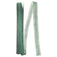 thumbnail image 1 of Reliant Ribbon - 25766W-044-02J, Dainty Metallic Corsage Wired Edge Ribbo Ribbon, Green, 1/2 Inch, 25 Yards, 1 of 1
