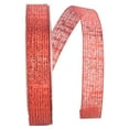 thumbnail image 1 of Reliant Ribbon - 25768W-065-03J, Artiste Corsage Metallic Wired Edge Rd Ribbon, Red, 5/8 Inch, 25 Yards, 1 of 1