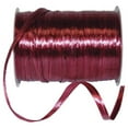 thumbnail image 1 of Reliant Ribbon - 25769-090-01C, Raffia Prime - Pearl Ribbon, Burgundy, 1/4 Inch, 100 Yards, 1 of 1