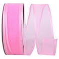 thumbnail image 1 of Reliant Ribbon - 25771W-117-09K, Charlize Sheer Satin Wired Edge Ribbon, Light Pink, 1-1/2 Inch, 50 Yards, 1 of 1