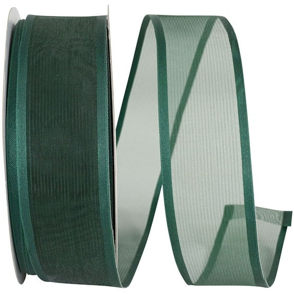 Reliant Ribbon - 25771W-925-09K, Ribbon, Hunter, 1-1/2 Inch, 50 Yards