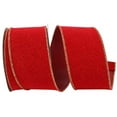 thumbnail image 1 of Reliant Ribbon - 3925M-908-40F, Velorene Sparkle Wired Edge Pr Ribbon, Scarlet, 2-1/2 Inch, 10 Yards, 1 of 1