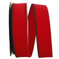 thumbnail image 1 of Reliant Ribbon - 3933M-937-09F, Old Tyme Velvet 2 Wired Edge Ribbon, Red/black, 1-1/4 Inch, 10 Yards, 1 of 1