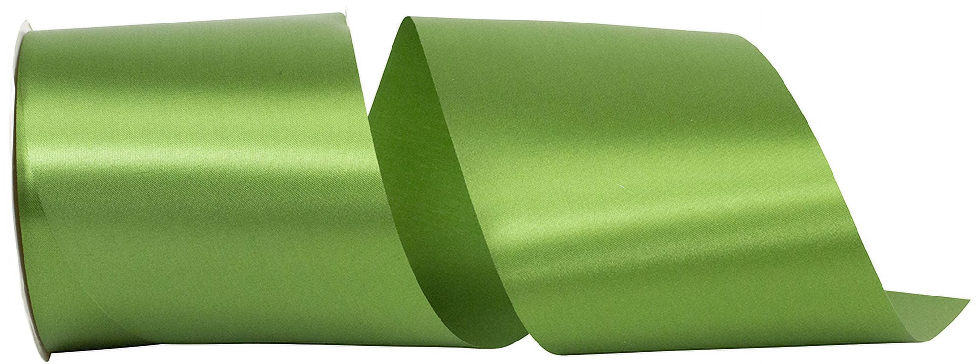 Reliant Ribbon - 4700-043-10K, Single Face Satin Charm Sfs Ribbon, Moss ...