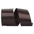 thumbnail image 1 of Reliant Ribbon - 4700-092-40K, Single Face Satin Charm Sfs Ribbon, Brown, 2-1/2 Inch, 50 Yards, 1 of 1