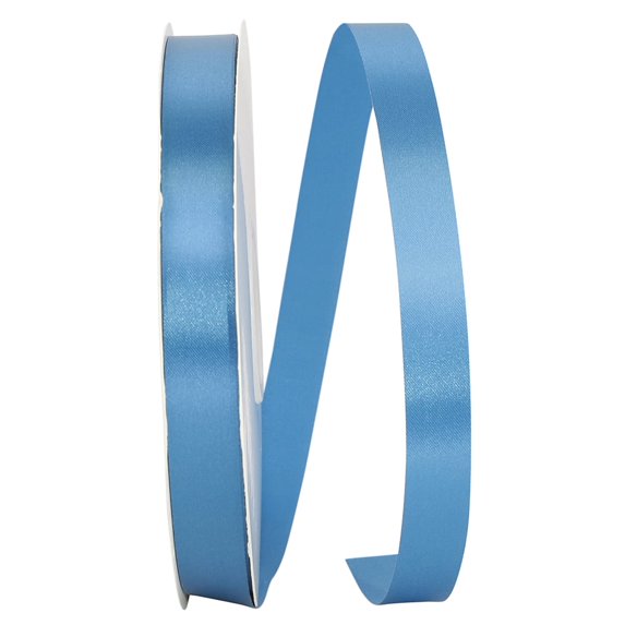 Reliant Ribbon - 4700-316-03C, Single Face Satin Charm Sfs Ribbon, Deep Teal, 5/8 Inch, 100 Yards