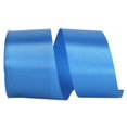 thumbnail image 1 of Reliant Ribbon 4700-316-40K 2.5 in. 50 Yards Single Face Satin Allure SFS Cooler Ribbon, Deep Teal, 1 of 1