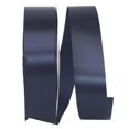 thumbnail image 1 of Reliant Ribbon 4700-358-09C 1.37 in. 100 Yards Single Face Satin Allure SFS Cooler Ribbon, Dark Navy, 1 of 1