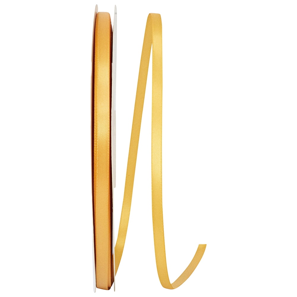 Reliant Gold Reliant Ribbon - 4950-035-01C, Double Face Satin - Dfs Ribbon, Gold, 1/ ...