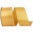 thumbnail image 1 of Reliant Ribbon - 4950-035-40K, Double Face Satin - Dfs Ribbon, Gold, 2-1/2 Inch, 50 Yards, 1 of 1