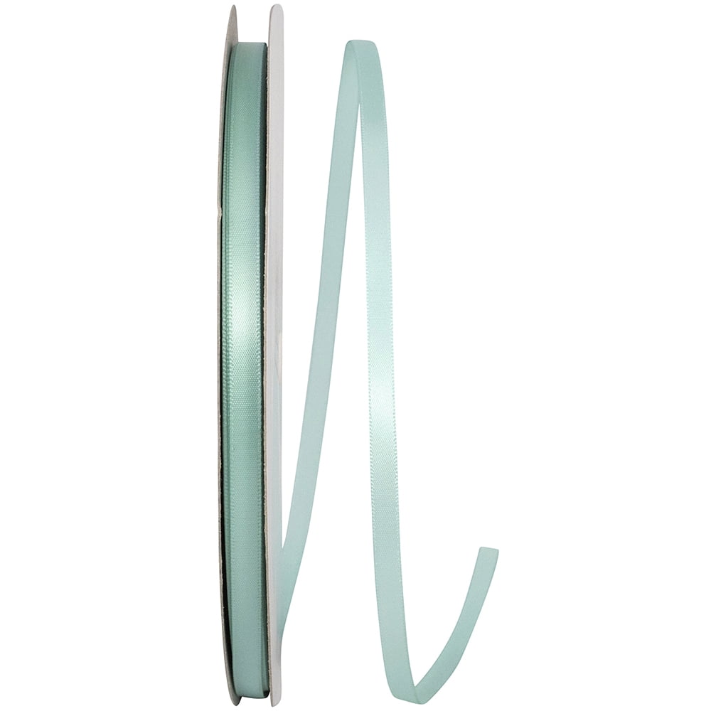 Reliant Ribbon - 4950-077-01C, Double Face Satin - Dfs Ribbon, Aqua, 1/ ...