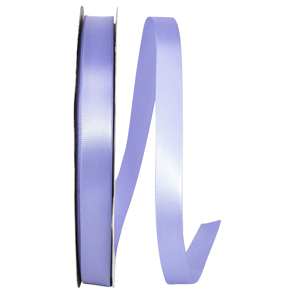 Reliant Ribbon - 4950-447-03C, Double Face Satin - Dfs Ribbon, Iris, 5/ ...