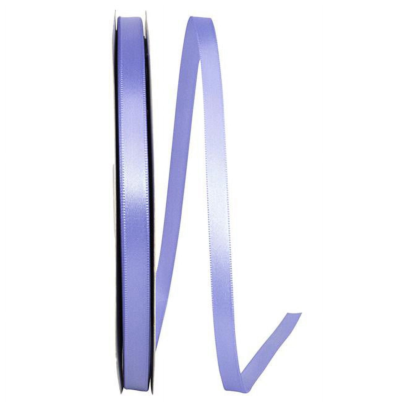 Dual Sense R1 R2 Ribbon Reliant Ribbon - 4950-447-15C, Double Face Satin - Dfs Ribbon, Iris, 3/ ...