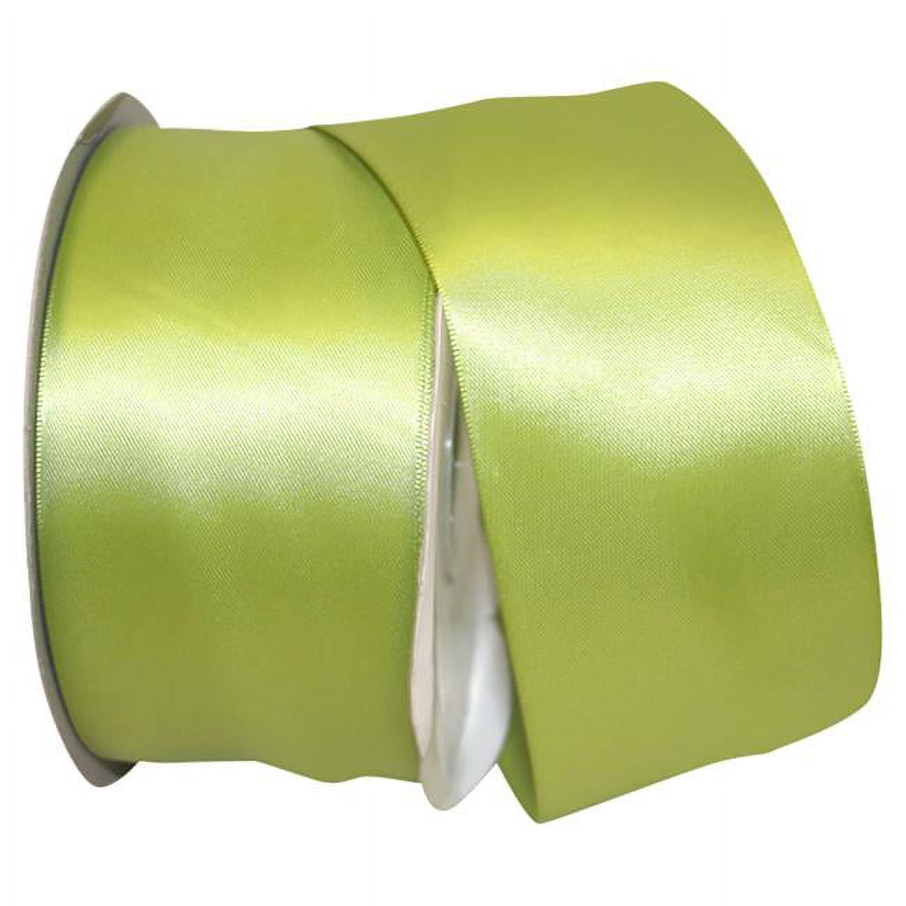 Reliant Ribbon - 4950-535-40K, Double Face Satin - Dfs Ribbon, Green ...