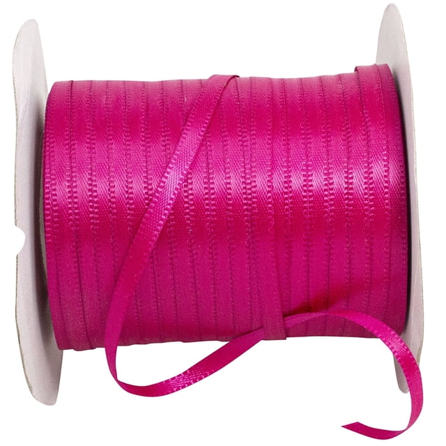 Reliant Ribbon Script Reliant Ribbon - 4950-963-18C, Double Face Satin - Dfs Ribbon, Azalea ...