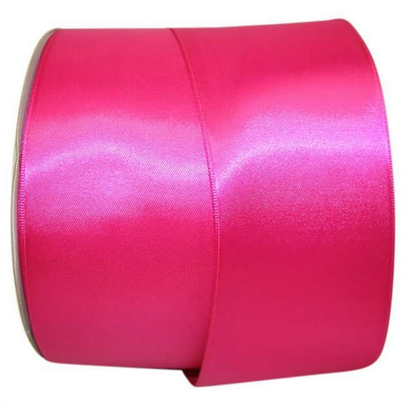 Reliant Ribbon - 4950-963-40K, Double Face Satin - Dfs Ribbon, Azalea, 2-1/2 Inch, 50 Yards