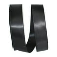 thumbnail image 1 of Reliant Ribbon - 5000-031-09C, Double Face Satin Charm Dfs Ribbon, Black, 1-1/2 Inch, 100 Yards, 1 of 1