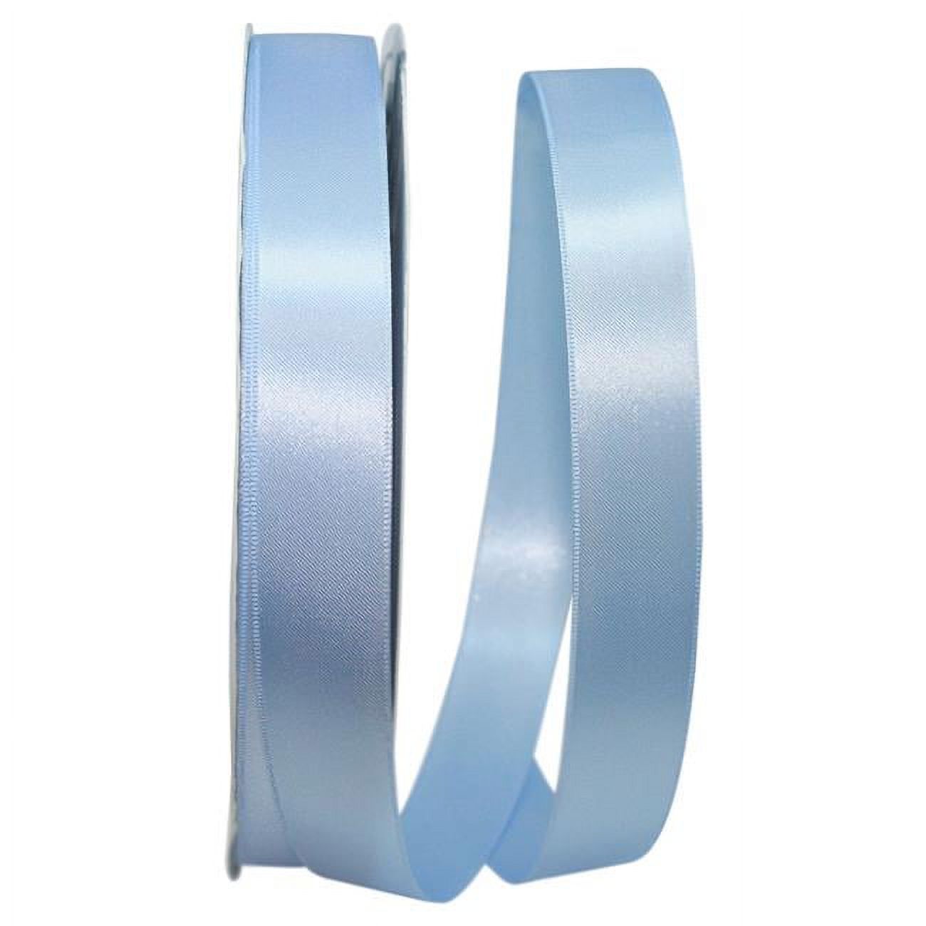 Navy Blue Single Face Satin Ribbon, 7/8" x 100 Yards by Gwen Studios ...
