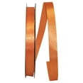 thumbnail image 1 of Reliant Ribbon - 5100-762-03C, Single Face Sf Satin With Soft Finish Ribbon, Tangerine, 5/8 Inch, 100 Yards, 1 of 1