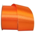 thumbnail image 1 of Reliant Ribbon - 5100-762-40K, Single Face Sf Satin With Soft Finish Ribbon, Tangerine, 2-1/2 Inch, 50 Yards, 1 of 1