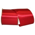 thumbnail image 1 of Reliant Ribbon - 5100-908-10K, Single Face Sf Satin With Soft Finish Ribbon, Scarlet, 4 Inch, 50 Yards, 1 of 1