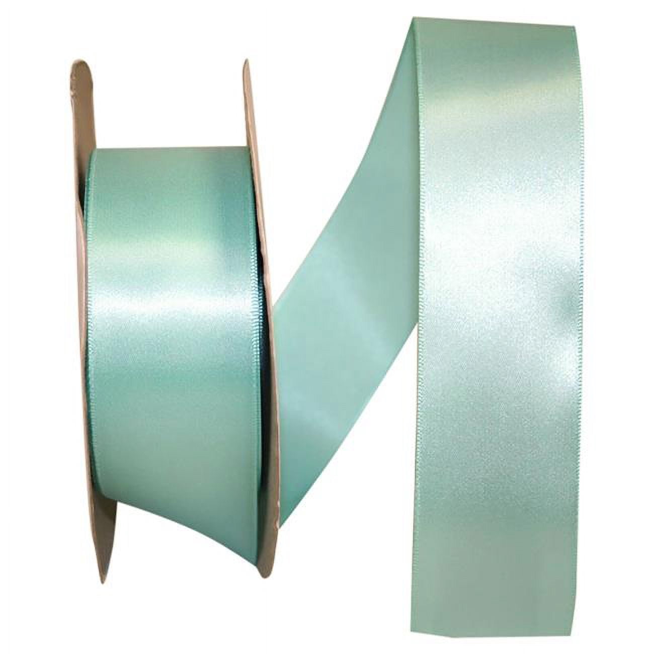 Cdf Ribbon Reliant Ribbon - 5150-077-09K, Single Face Sfs Satin Ribbon, Aqua, 1-1/ ...