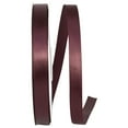 thumbnail image 1 of Reliant Ribbon - 5150-090-03C, Single Face Sfs Satin Ribbon, Burgundy, 5/8 Inch, 100 Yards, 1 of 1