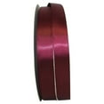 thumbnail image 1 of Reliant Ribbon - 5150-090-05C, Single Face Sfs Satin Ribbon, Burgundy, 7/8 Inch, 100 Yards, 1 of 1
