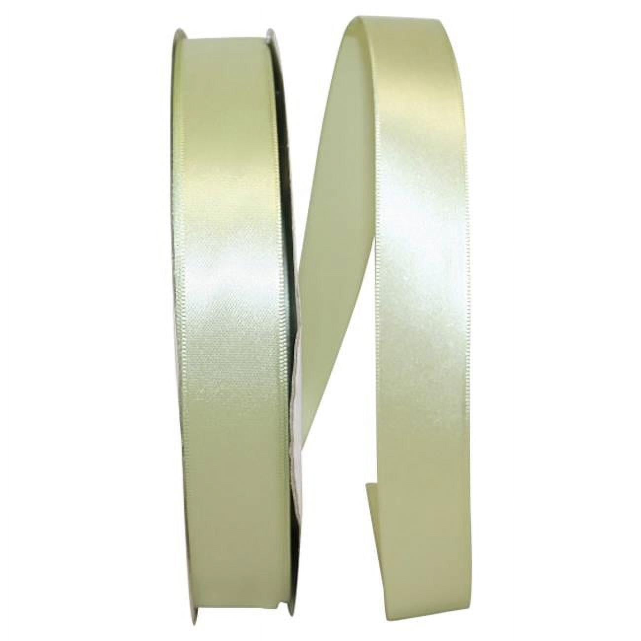 Reliance Ribbon Reliant Ribbon - 5150-542-05C, Single Face Sfs Satin Ribbon, Lime Juice ...