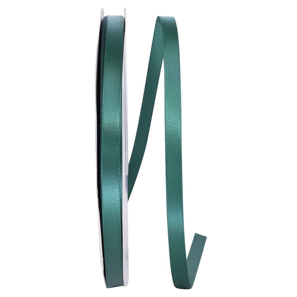 Reliant Ribbon - 5150-925-15C, Single Face Sfs Satin Ribbon, Hunter, 3/ ...